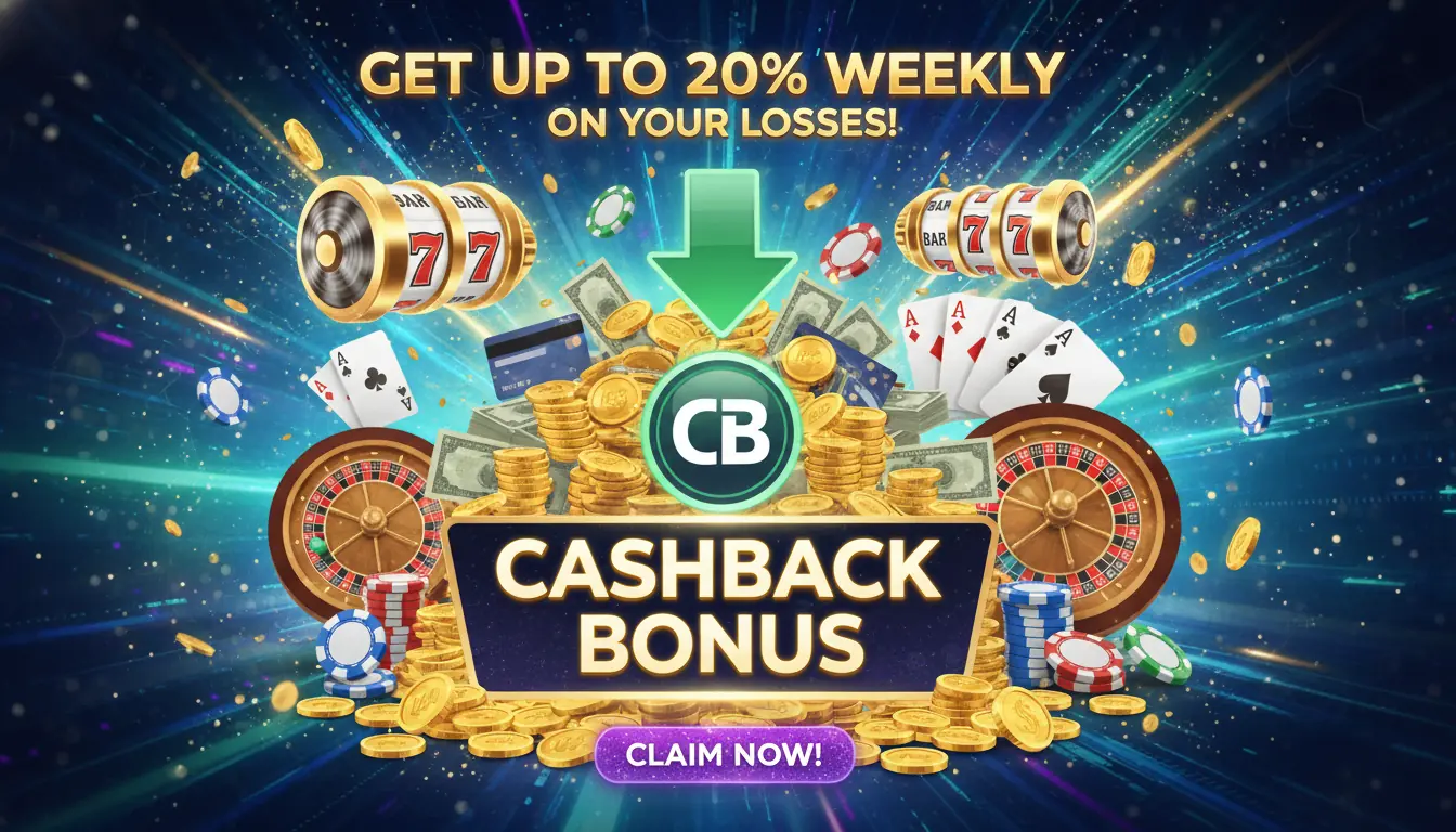 Cashback bonus hos Vulkan vegas casino